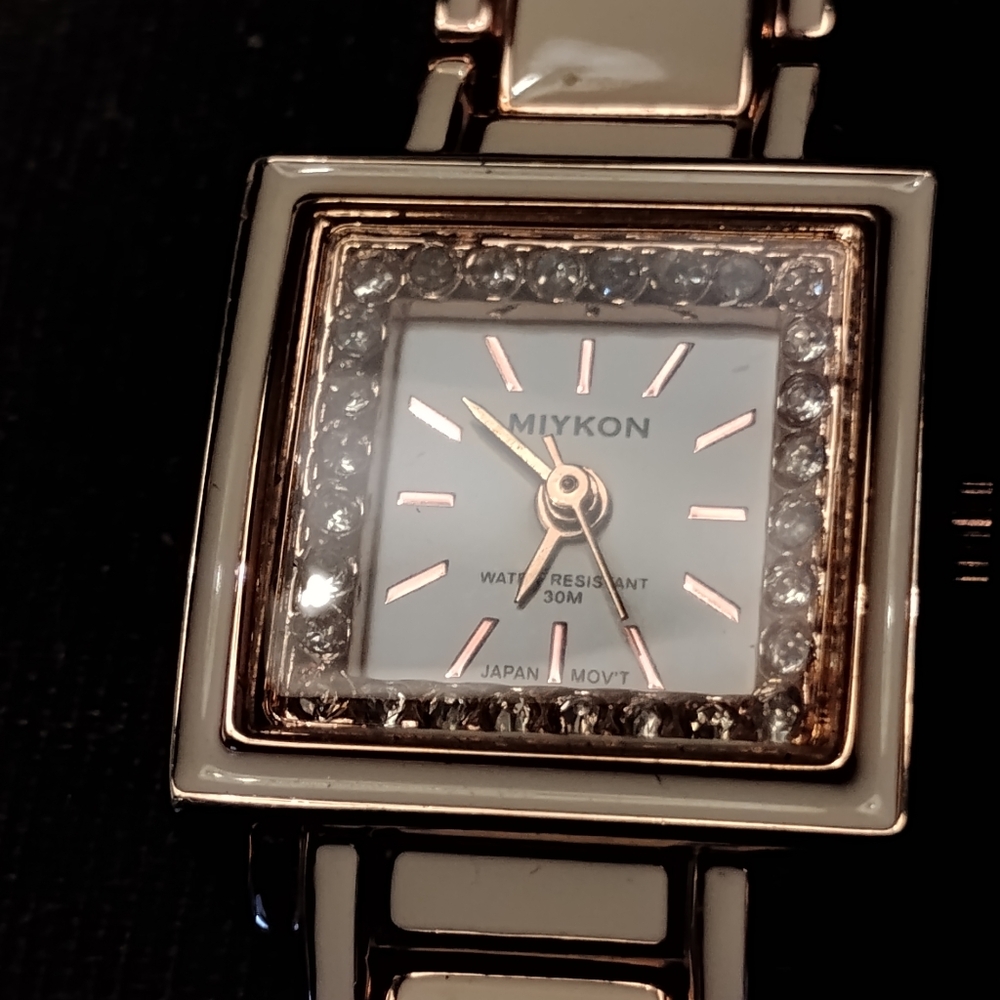 Silver and Gold Women's Miykon Watch